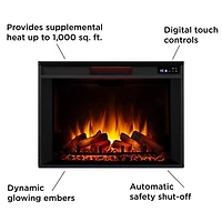 Foyer électrique Emerson Grand