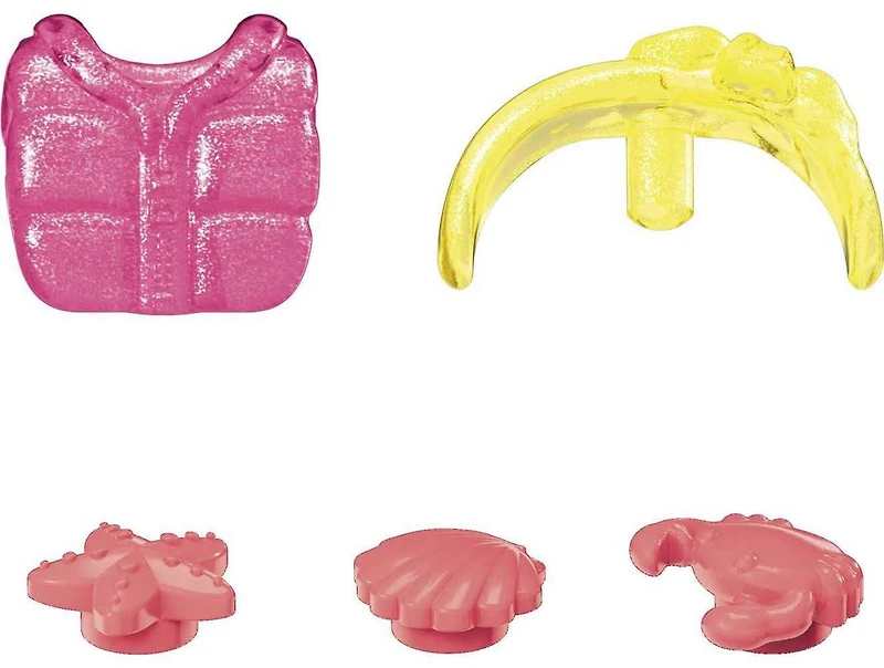 MEGA Barbie Color Reveal – Remous à la plage - 15 blocs et éléments spéciaux