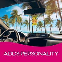 California Scents Palms Paper Tropical Colada Air Freshener, Palms Paper Tropical Colada