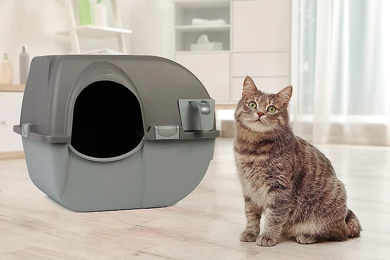 Omega Paw Bac à litière Roll 'n Clean Cat