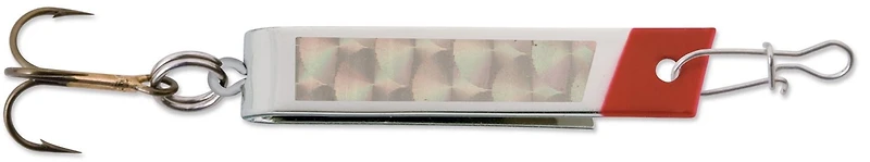 Luhr-Jensen Super Duper Spoon 1-1/8" 1/12 oz, Chrome/Silver Prism-Lite