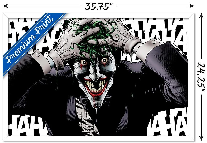 DC Comics - The Joker - Crazy Wall Poster, 22.375" x 34"