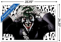 DC Comics - The Joker - Crazy Wall Poster, 22.375" x 34"