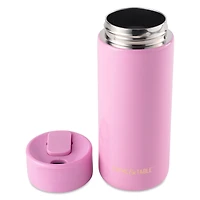 Gobelet à café isotherme à double paroi en acier inoxydable Thyme & Table, 22 oz, rose