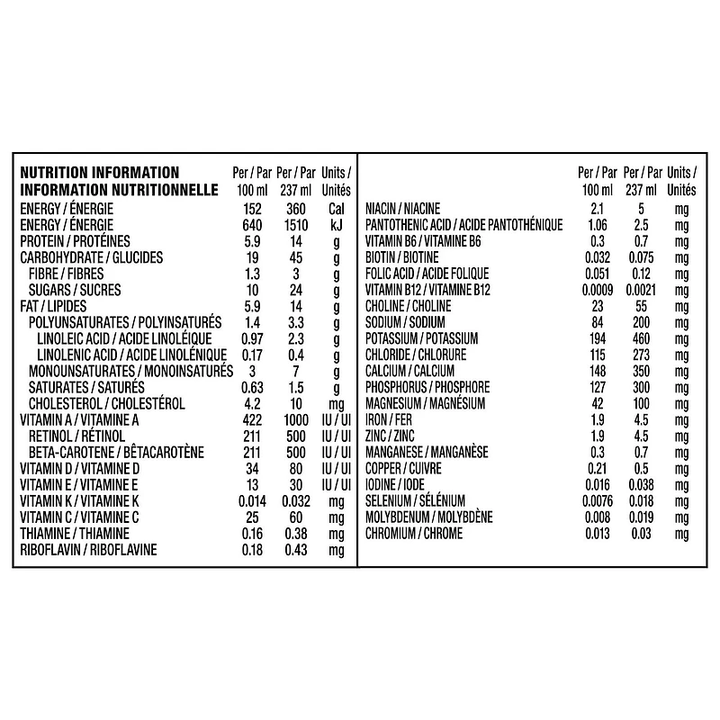 BOOST PLUS Complete Nutrition Drink – Chocolate, 6 x 237 ml, 6 x 237 ML