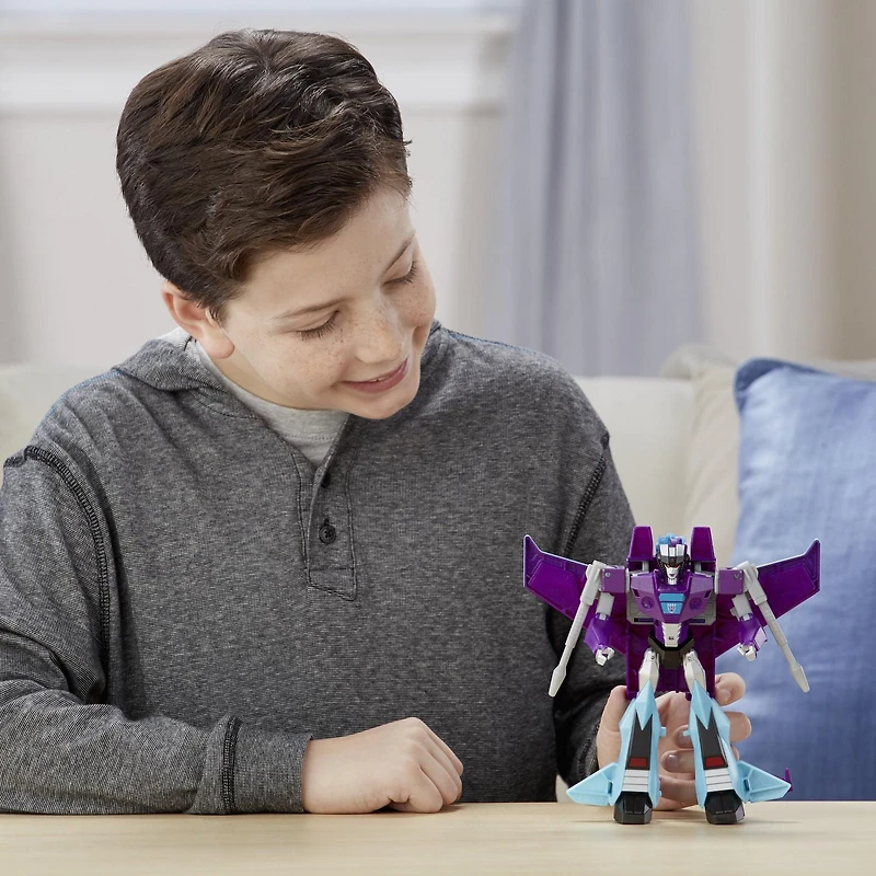 Jouets Transformers Cyberverse Action Attackers, figurine Slipstream classe ultra