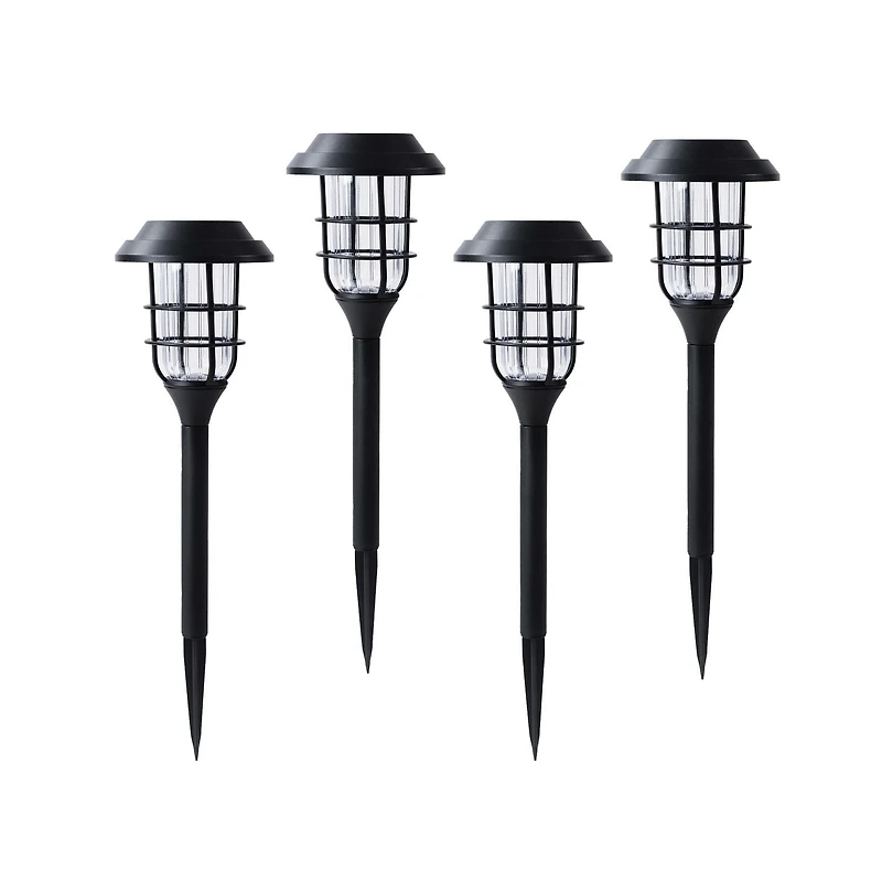 Mainstays Solar LED Cage Landscape Light