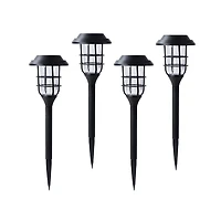 Mainstays Solar LED Cage Landscape Light
