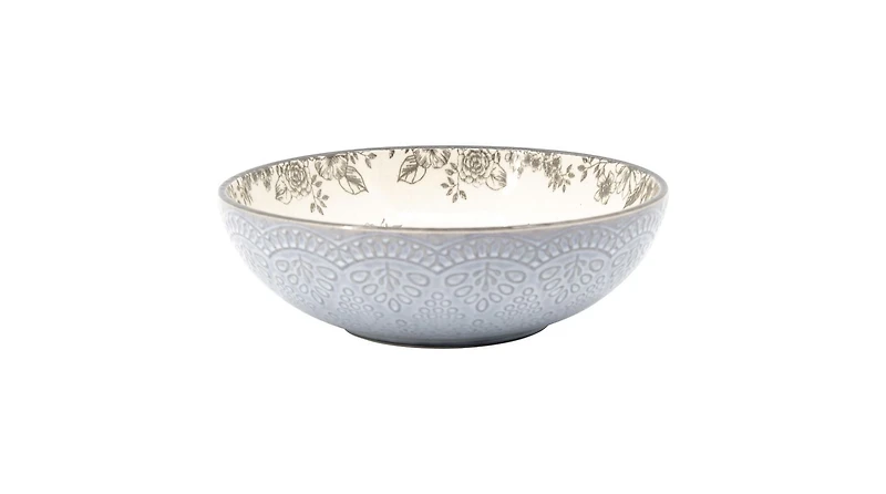 Pfaltzgraff Gabriela Gray Pasta Bowl 8", Pasta Bowl