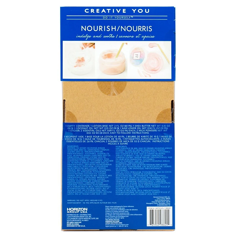 Creative You D.I.Y. Beurre pour le corps velours de rose