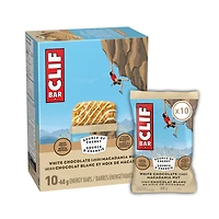CLIF BAR Energy Bars, White Chocolate Macadamia Nut, Granola Bar, High in Protein, Contains 70% Organic Ingredients 10 Bars