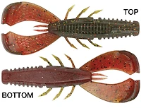 Rapala CCCLC35CICW CrushCity Cleanup Craw, 3 1/2", 7 Per Package, Chile Craw, The ultimate bass snack