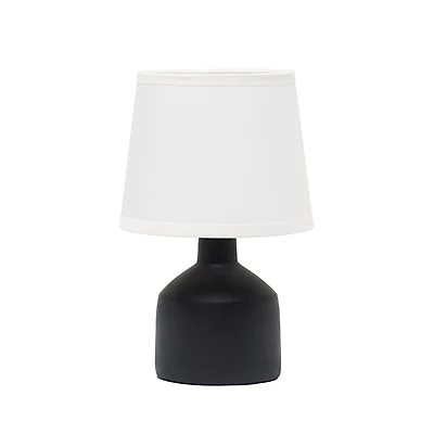 Simple Designs Mini Bocksbeutel Ceramic Table Lamp