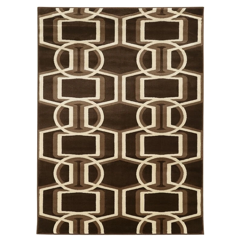 5X7 ROMA BRIDLE CHOC - FRENCH
