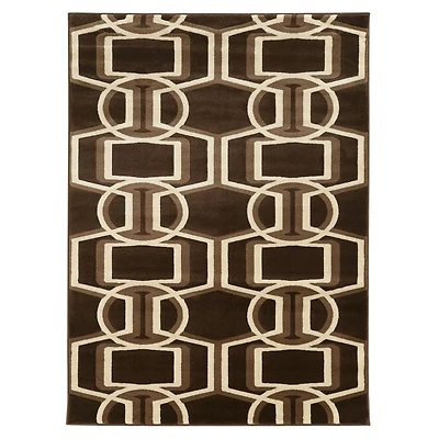 5X7 ROMA BRIDLE CHOC - FRENCH