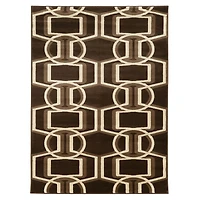 5X7 ROMA BRIDLE CHOC - FRENCH