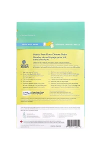 Nature Clean Floor Cleaner Strips - Fresh Lemon Scent, 36 strips