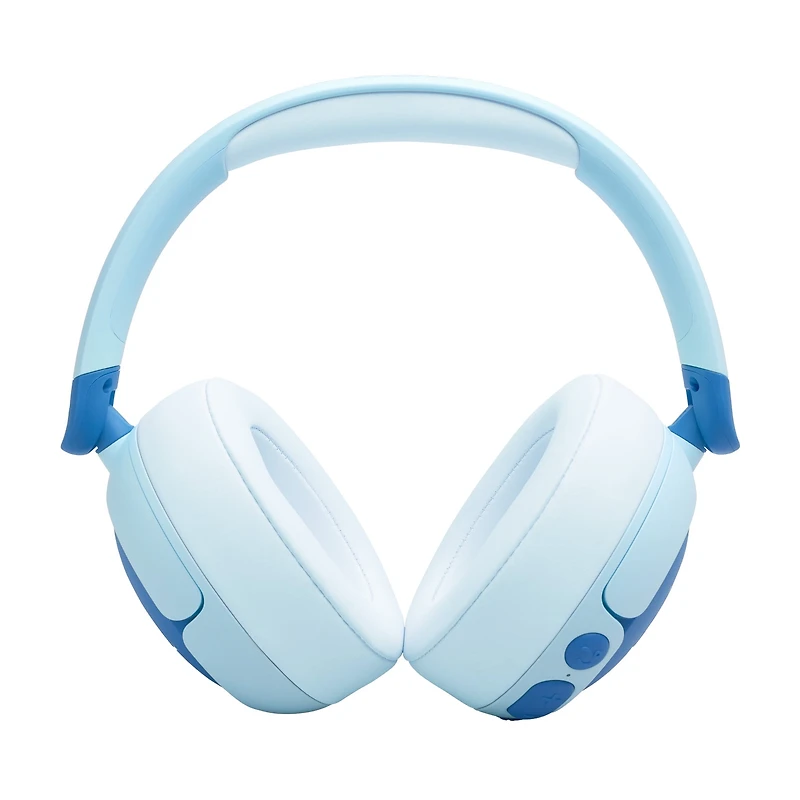 JBL Junior 470NC Casque circum-auriculaire sans fil à réduction de bruit pour enfant - Bleu
