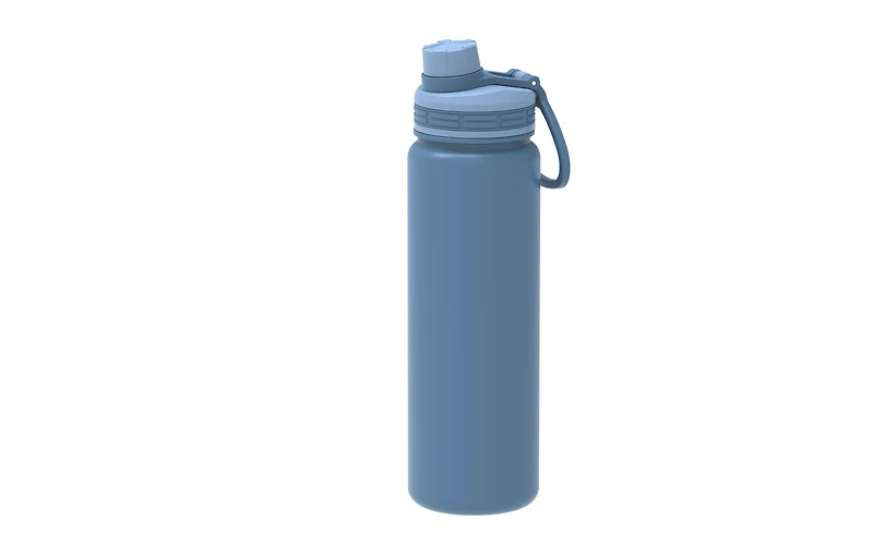 Mainstays Double paroi acier inoxydable Chug bouteille d’eau BLUE