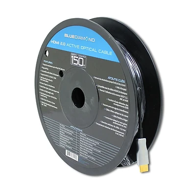 BlueDiamond HDMI Premium Fiber Optic, 150ft