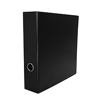 Pen + Gear 2" Ultra Heavy-Duty Poly Binder, Slant D Ring, BLACK