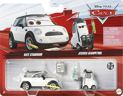 DC Chemist & PC de coffrets de 2 inspirés du film «Les Bagnoles 3» de ​Disney et Pixar