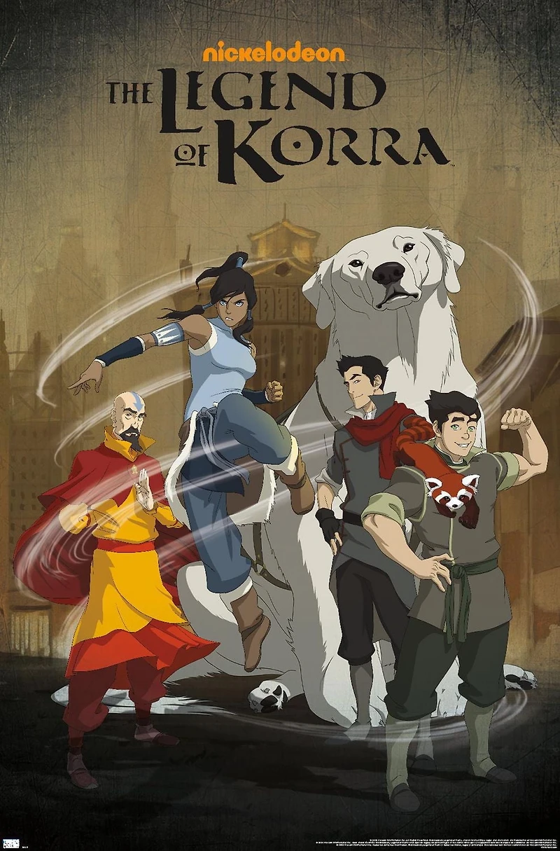 Nickelodeon Avatar: The Legend of Korra - Group Wall Poster, 22.375" x 34"