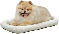 Midwest Homes For Pets Midwest Quiet Time Natural Fleece Dog Bed