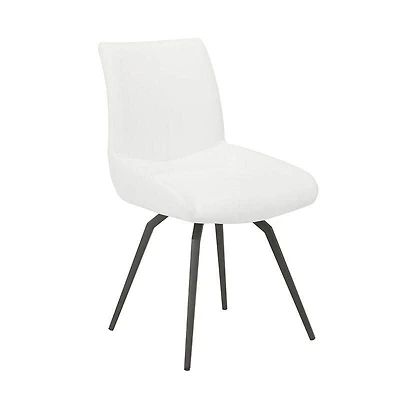Ensemble de 2 chaises de salle à manger pivotantes Ruben