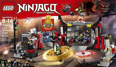 Ninjago - Le quartier général F.D.G. (70640)
