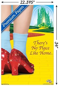 The Wizard Of Oz - No Place Like Home Wall Poster, 22.375" x 34"