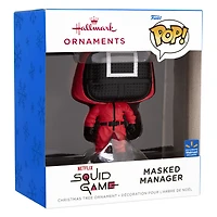 Hallmark Squid Game Masked Manager Funko POP! Christmas Ornament, Pop Culture Gifts