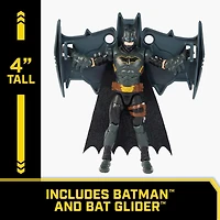 Batman, Coffret Batmobile ultime transformable, Coffret Batman 2-en-1 avec figurine Batman exclusive et planeur, effets sonores et lumineux, jouets pour garçons et filles à partir de 4 ans DC Comics Batman