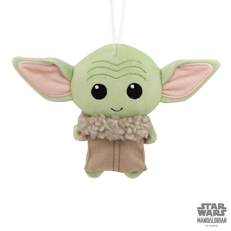 Décoration Hallmark de Noël, Grogu, La Guerre des étoiles : Le Mandalorien, en peluche