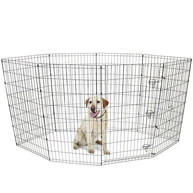 Vibrant Life Dog Pen, Indoor & Outdoor Pet Exercise Play Pen, Multiple Sizes