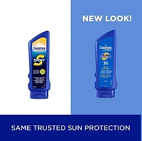 Coppertone Sport Sunscreen Lotion SPF 30, 4-in-1 Performance, Sweat and Water Resistant Face and Body Sunscreen, 259mL, 259ml