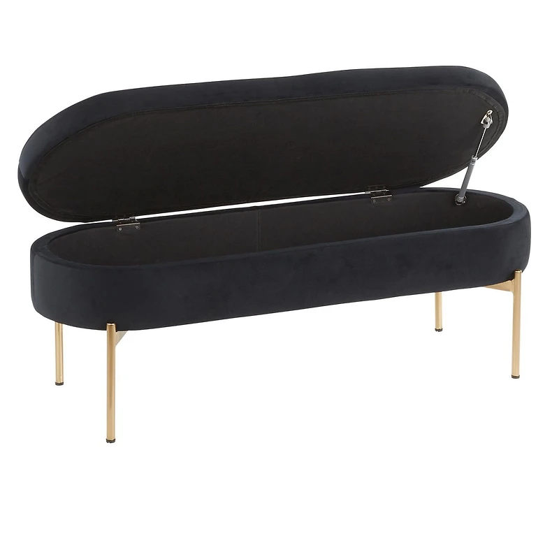 Chloe Storage Bench from LumiSource