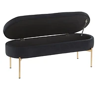 Chloe Storage Bench from LumiSource