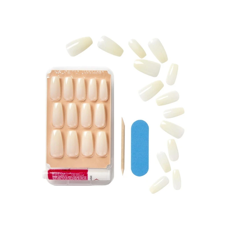 KISS Salon Acrylic - 28 faux ongles, longs