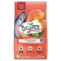 Beyond Simply Salmon & Whole Brown Rice Recipe, Dry Cat Food, 2.72 kg