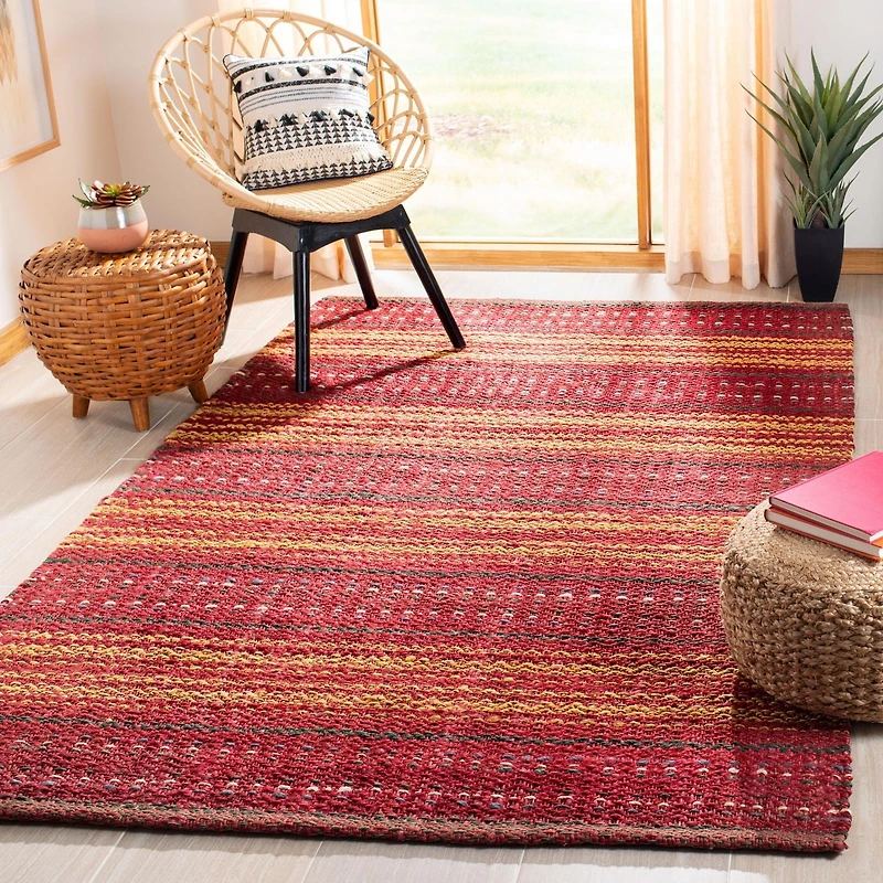 Safavieh Natural Fiber Ombre Striped Area Rug