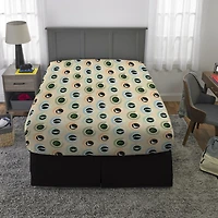 Ensemble de draps Monde Jurassique "Triple Team" pour lit 2 place