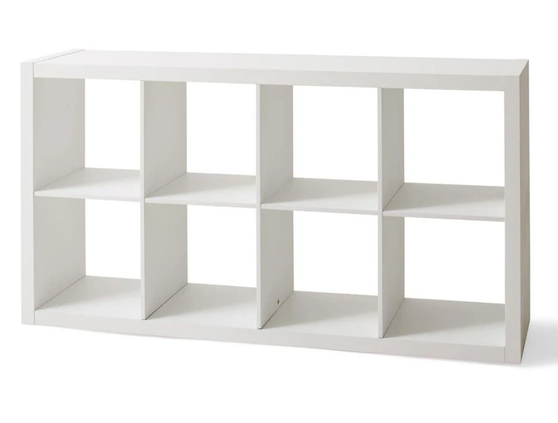 Hometrends Unité de Rangement à 8 Cubes Blanc