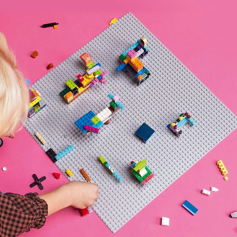 LEGO Classic Plaque de base grise 11024 Ensemble de construction (1 pièces) Comprend 1 pièces, 4+ ans