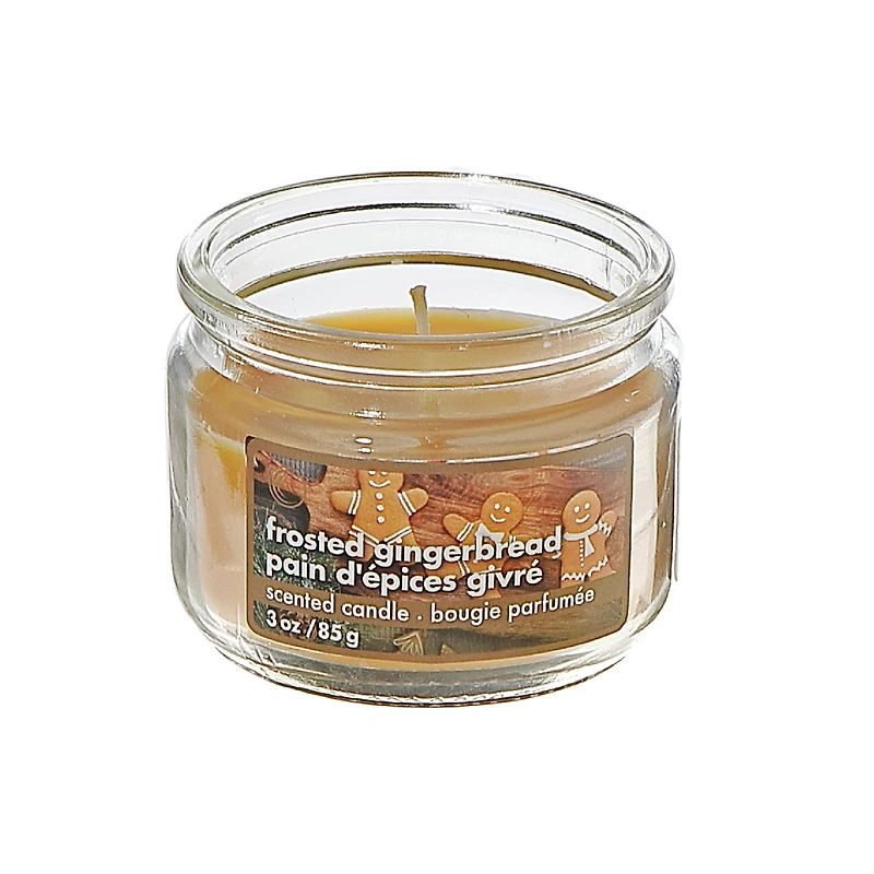 Bougie Parfumée En Pot De 3 Oz (Pain DÉpices Givré) - Lot De 6