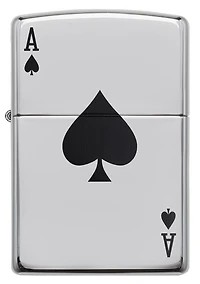 Zippo ace chanceux haut poli (24011)