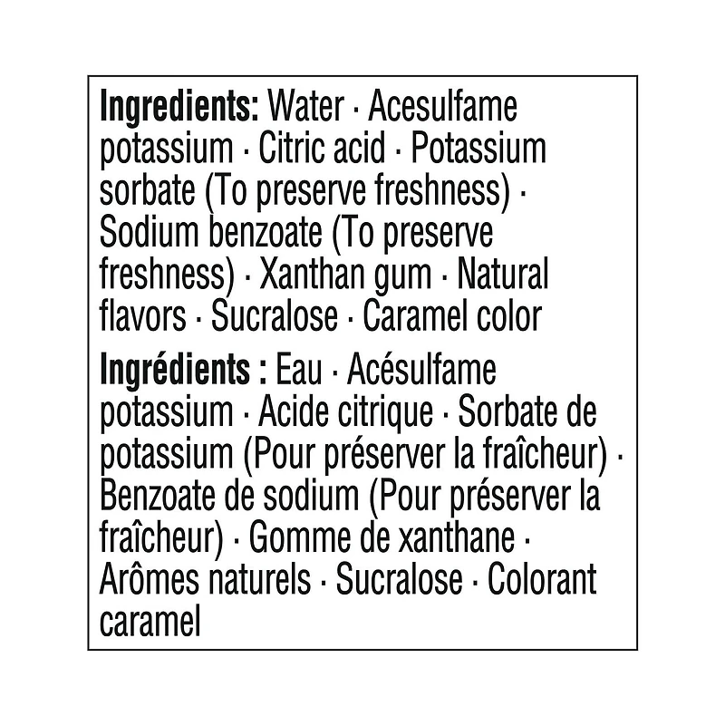 Torani Sirop Aromatisé Sans Sucre Cassonade et Cannelle