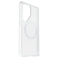 OtterBox Étui Symmetry Clear Magnets Stardust avec Teinte Bleu pour Samsung Galaxy S25 Ultra