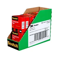 Ruban transparent Scotch®, 600-18BXD-2PK, reconditionnement pour Walmart, présentoir
