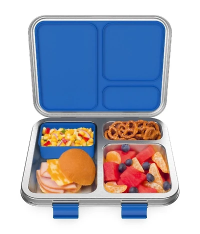 Bentgo Kids Stainless Steel Lunch Box - Blue